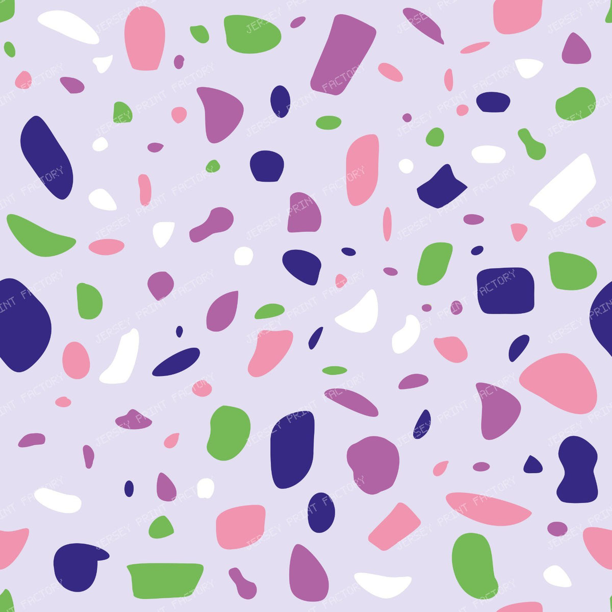 Terrazzo Pattern, Blue Terrazzo, Marble Terrazzo — Purple