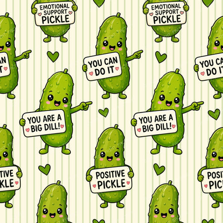 Emotional Support Pickles Ivory