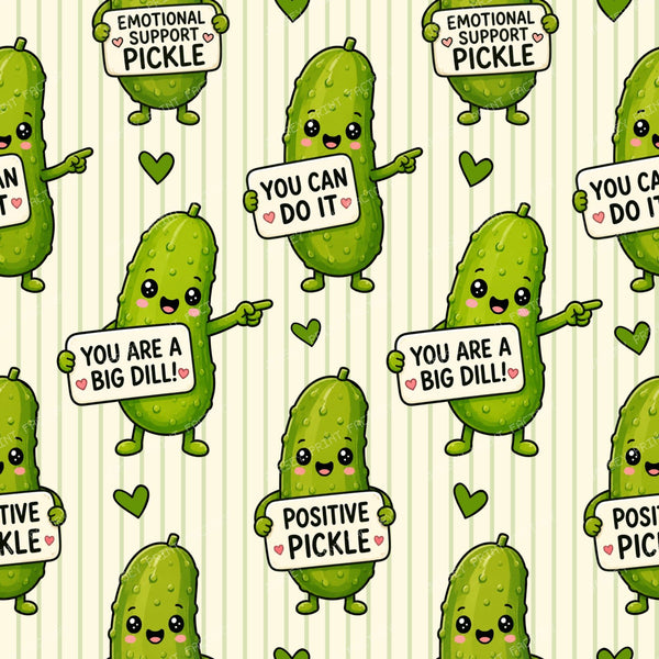 Emotional Support Pickles Ivory