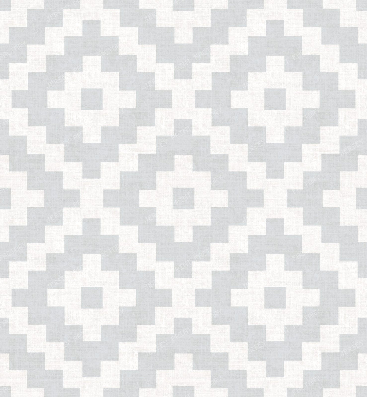 Western Tribal Aztec Diamonds - Boho Interior Geometric - Charcoal Gray — Light Gray