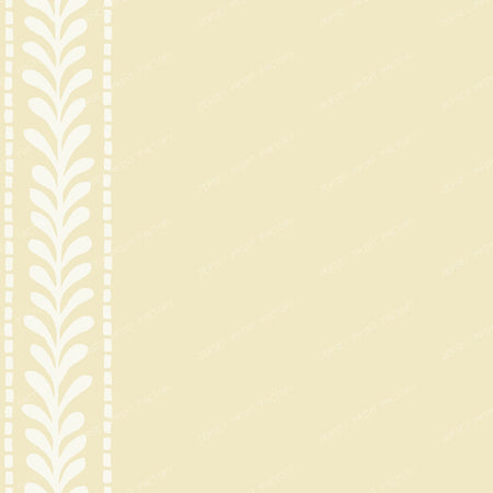 Eira   Spaced Stripe Leaf   Dark Blue — Butter Yellow