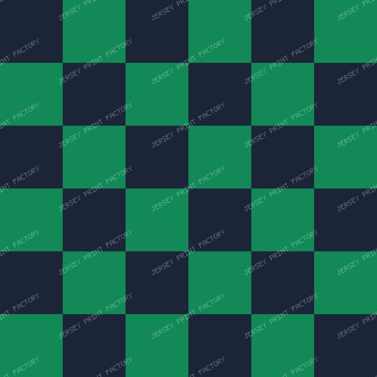 Green Squares, Navy Blue Squares, Checkered Pattern — Green and Navy Blue 2