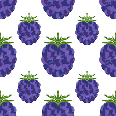 Blue Blackberries