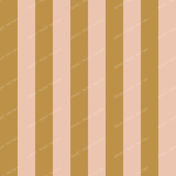 Agnes    Cabana Stripe   Mu tard Yellow & Peach