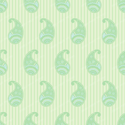 Paisley block print
