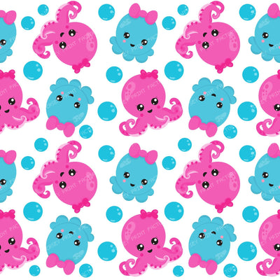 Octopus Pattern, Cute Octopus, Sea Animals