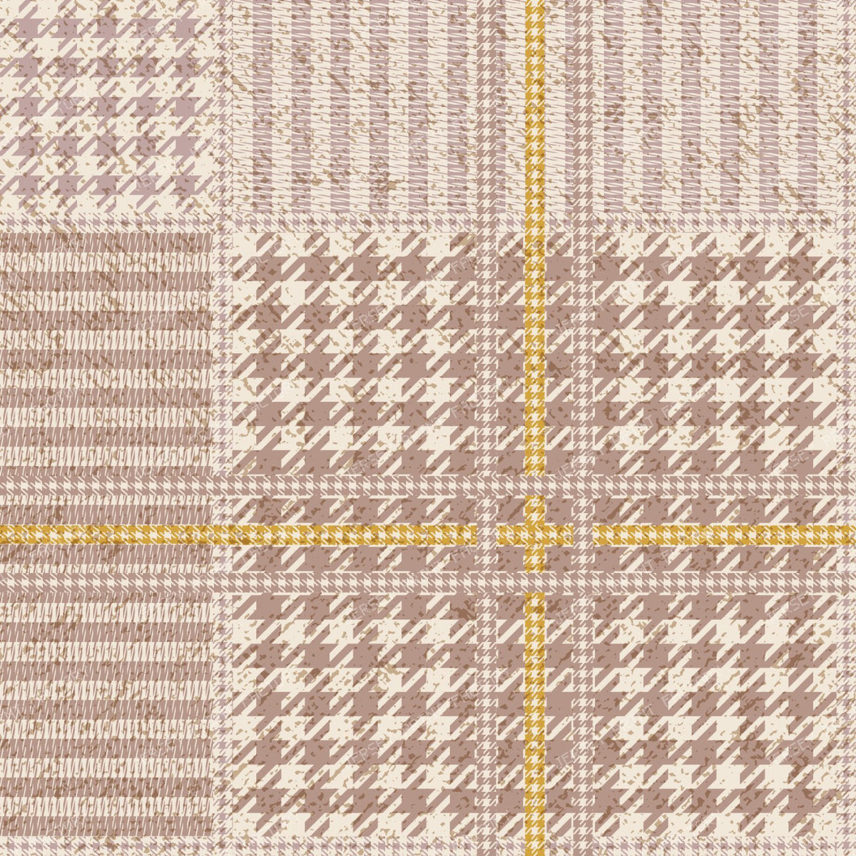 Modern Houndstooth Check