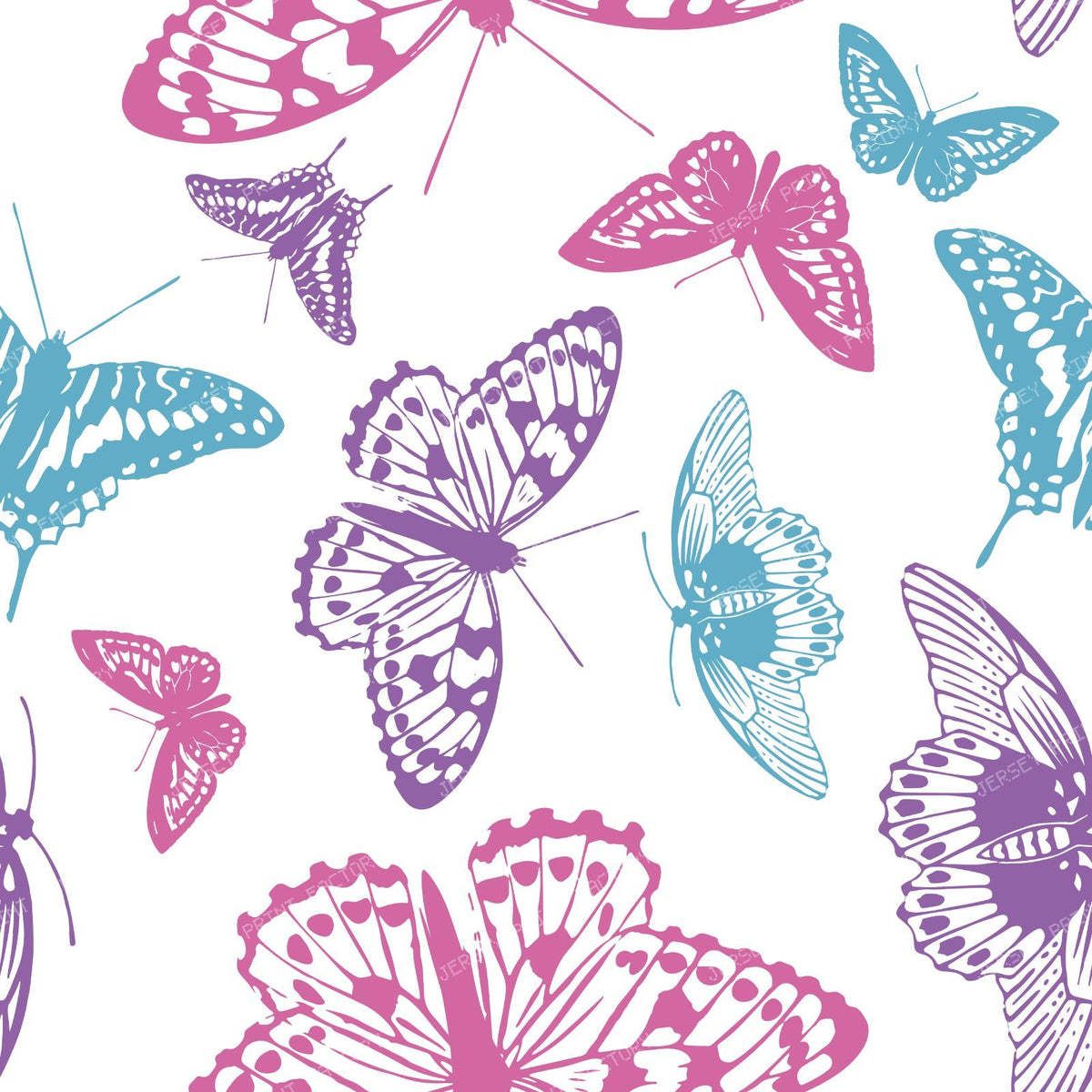 Pink Butterfly, Purple Butterfly, Blue Butterfly, Butterflies