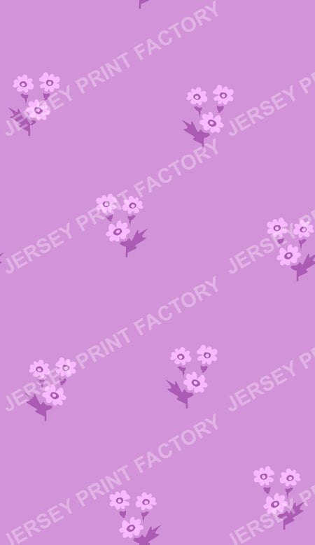 Lucky Clover | Small Flowers - Purple Lilac