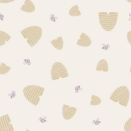 Busy Bees and Beehives Farmhouse Blender/ Old Harvest Lane Cream