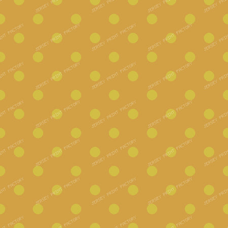 Sunlit Tiny Poka Dots — Citrus Orange with Yellow Dots