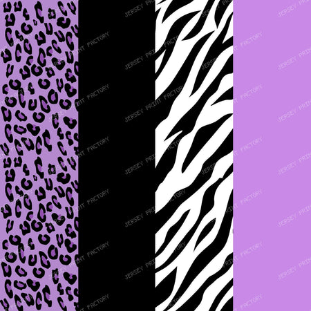 Leopard Print, Zebra Print, Animal Print — Purple