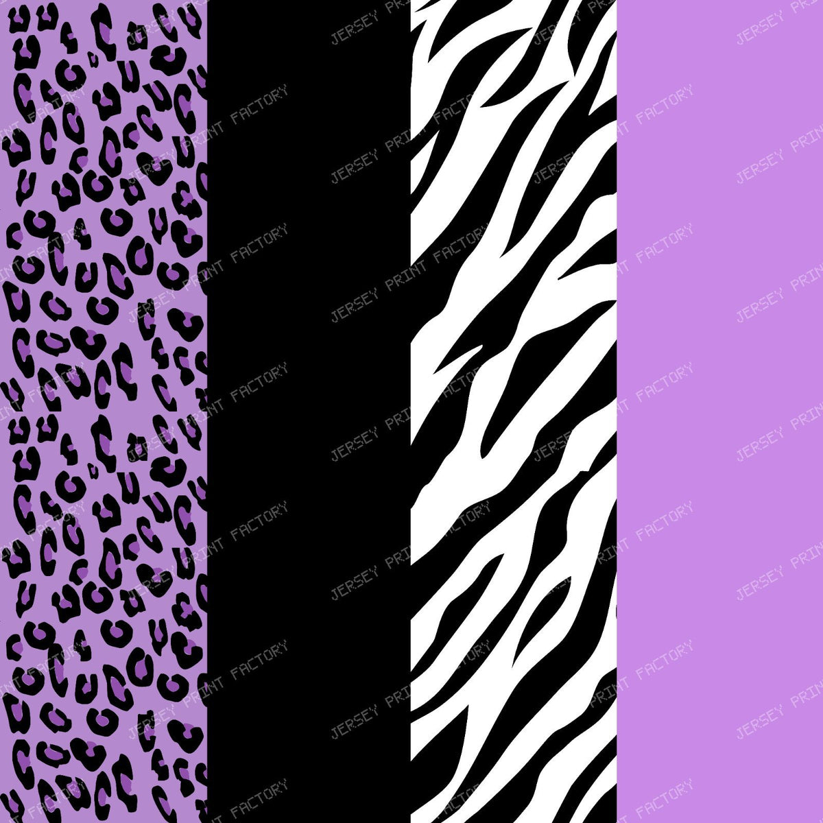 Leopard Print, Zebra Print, Animal Print, Purple