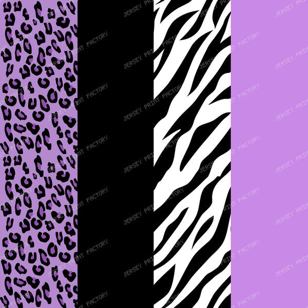Leopard Print, Zebra Print, Animal Print, Purple