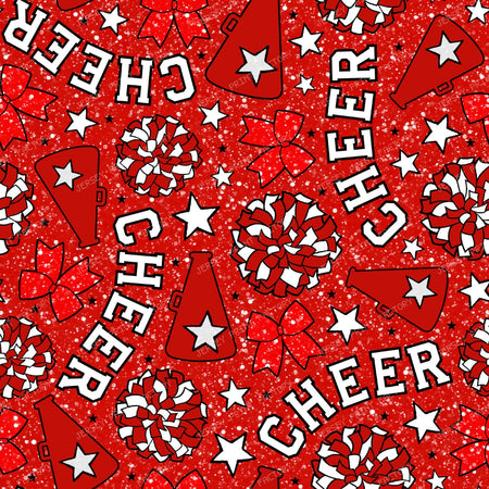 Cheer Cheerleader Red