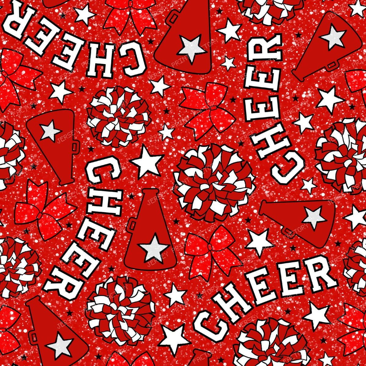 Cheer Cheerleader Red
