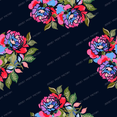 Vintage Rose Floral Pattern