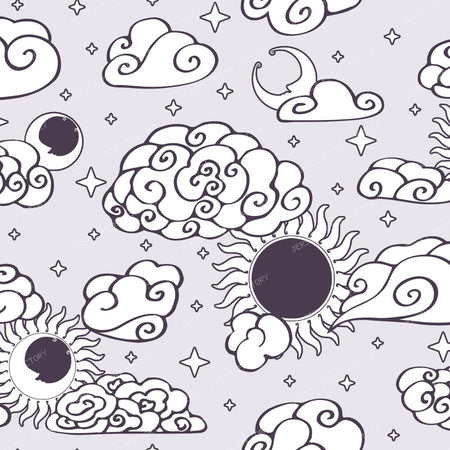 Astro-Engraving Toile Small (Midnight Hearth) — Ethereal Dawn
