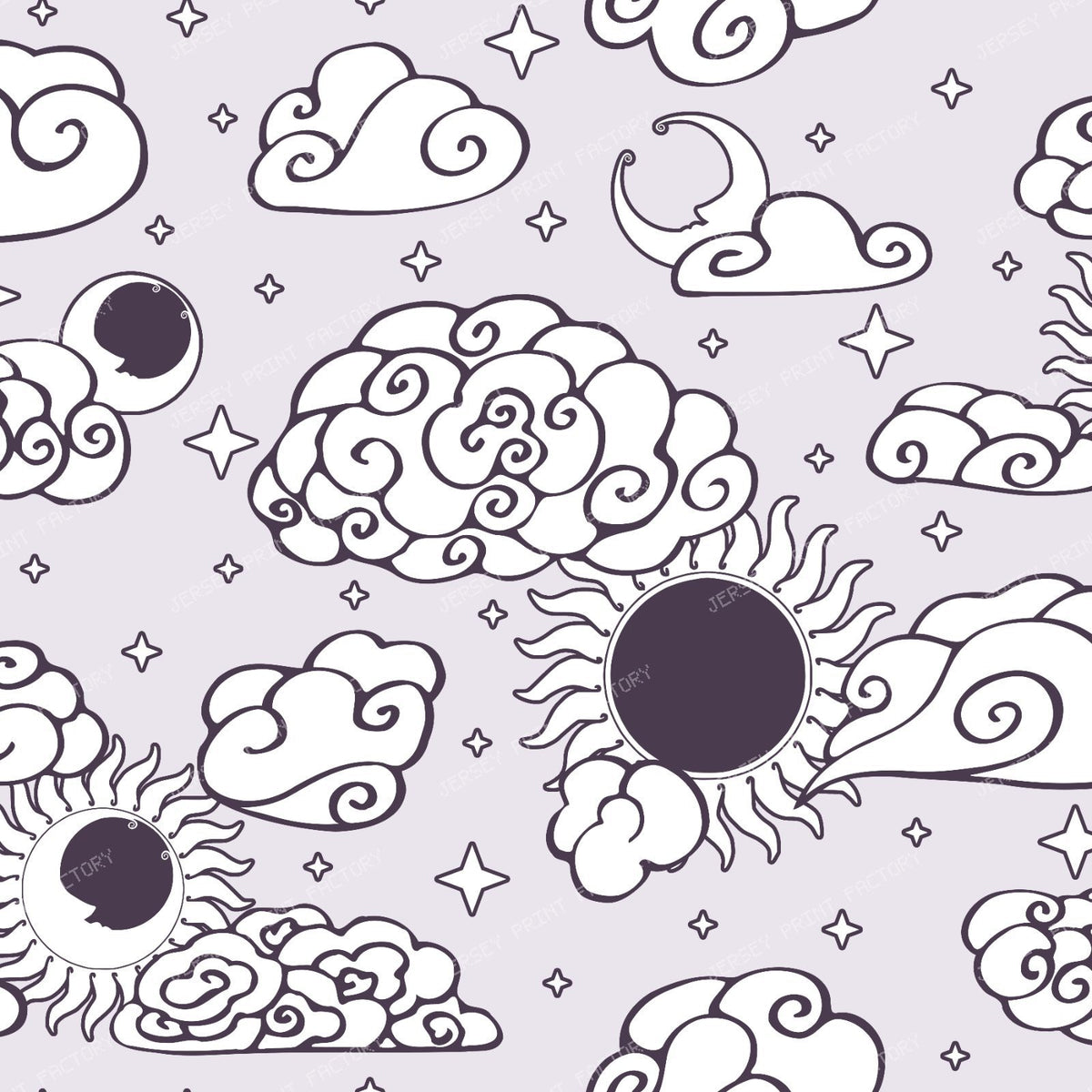 Astro-Engraving Toile Small (Midnight Hearth) — Ethereal Dawn