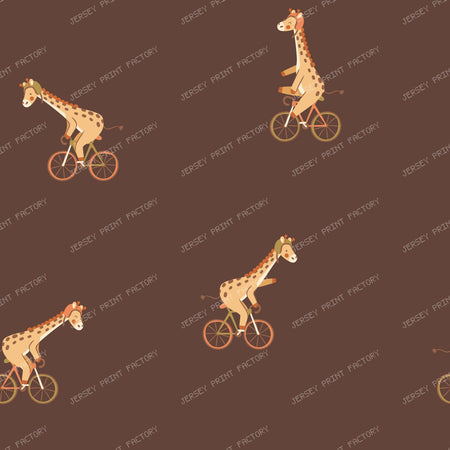 Cycling Giraffe | Minimal Bicycle