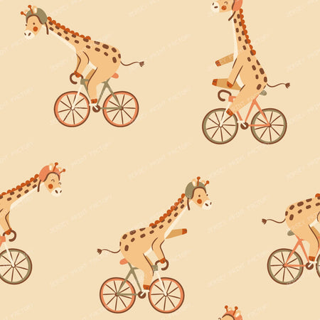 Cycling Giraffe | Main Pattern Giraffes
