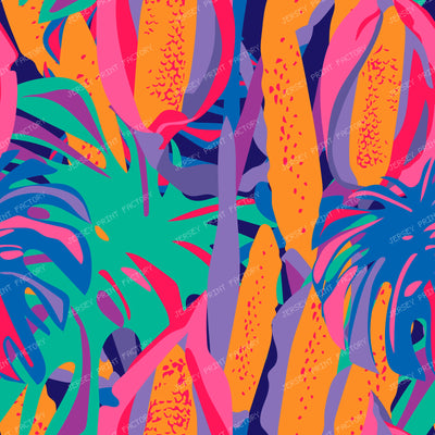 Abstract Monstera Deliciosa Floral — Multi
