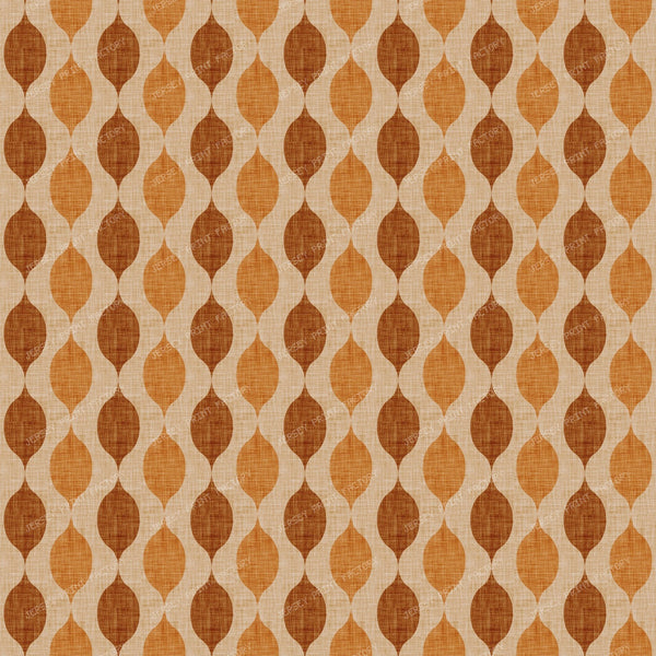 Textured Ogee - Cinnamon Cream