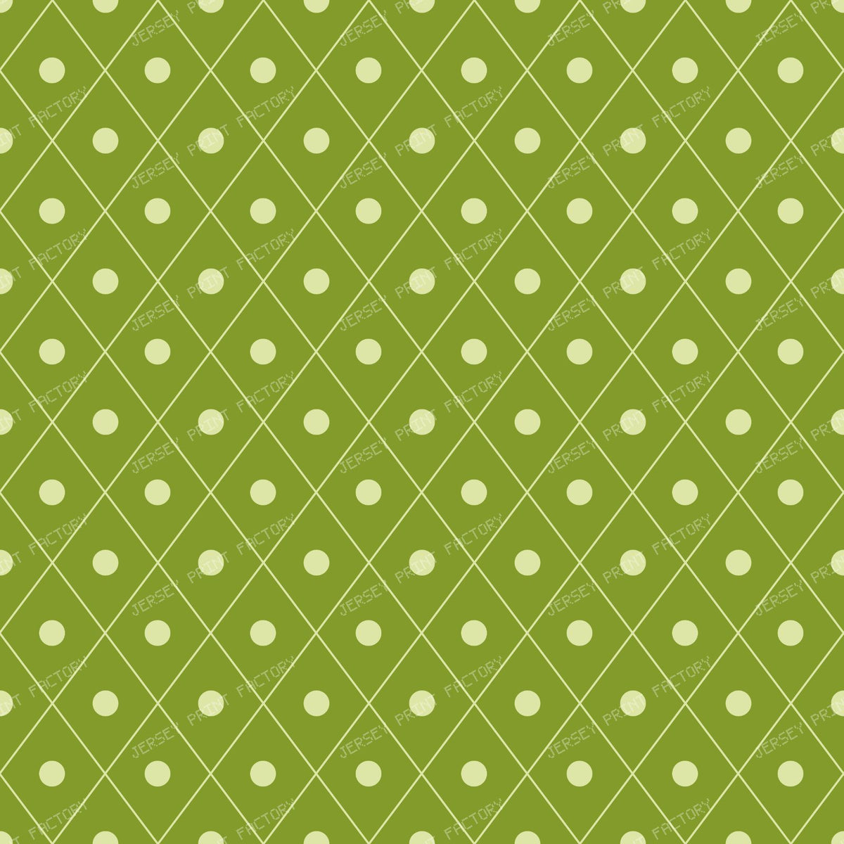 Blue Diamond Pattern, Argyle, Polka Dots, Geometric Pattern — Green 1