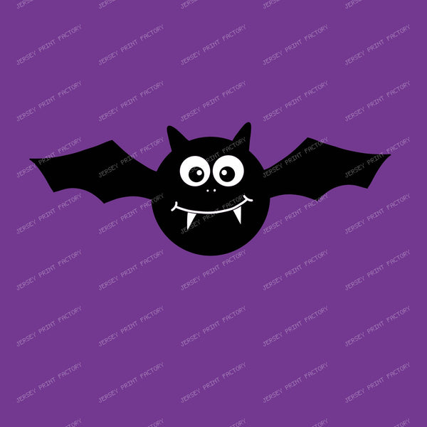 Halloween Bats on Purple