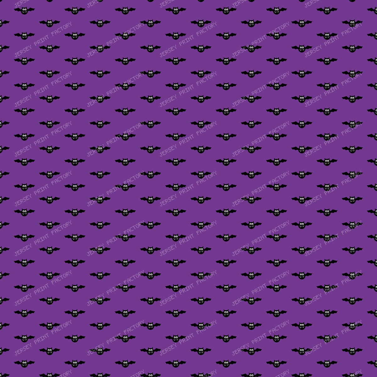 Halloween Bats on Purple
