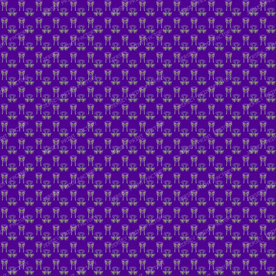 Lemurs in Love on Vivid Purple
