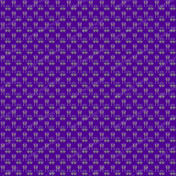 Lemurs in Love on Vivid Purple