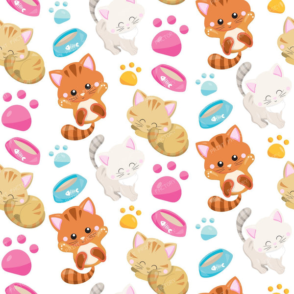 Pattern Of Cats, Cute Cats, Kitty, Kittens, Paws