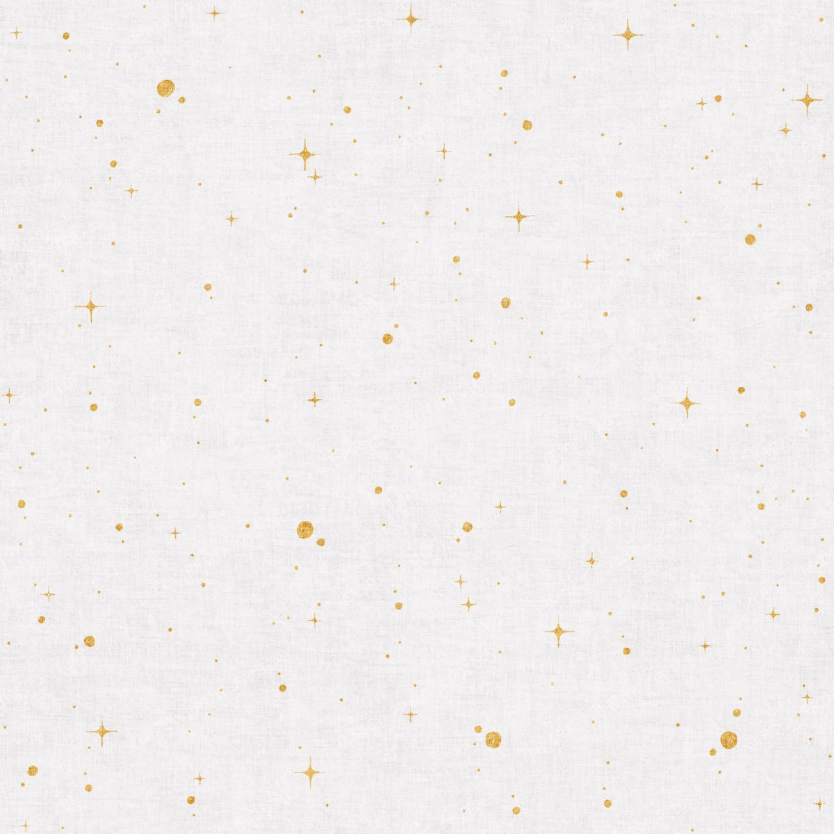 boho stardust mustard yellow on white