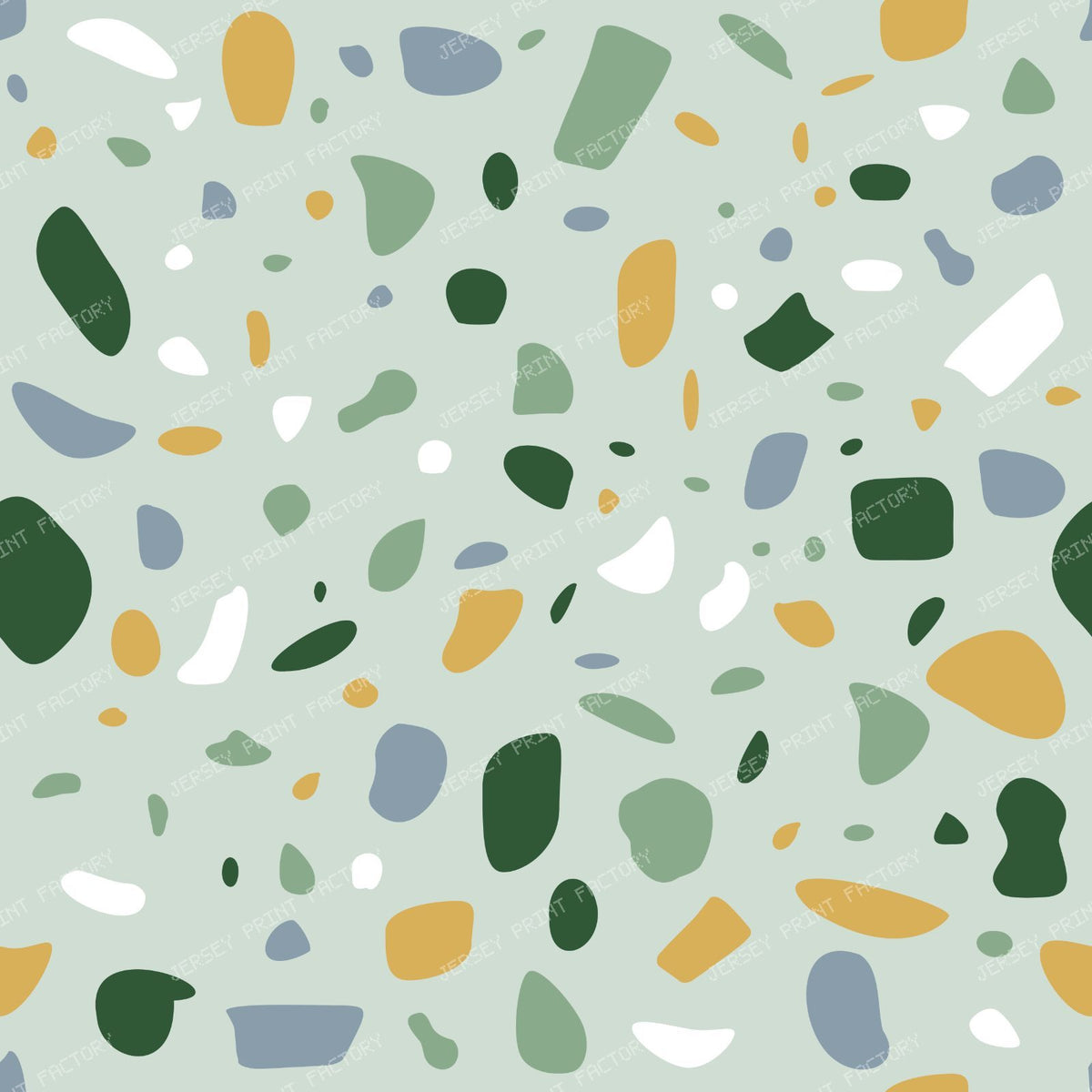 Terrazzo Pattern, Blue Terrazzo, Marble Terrazzo — Green