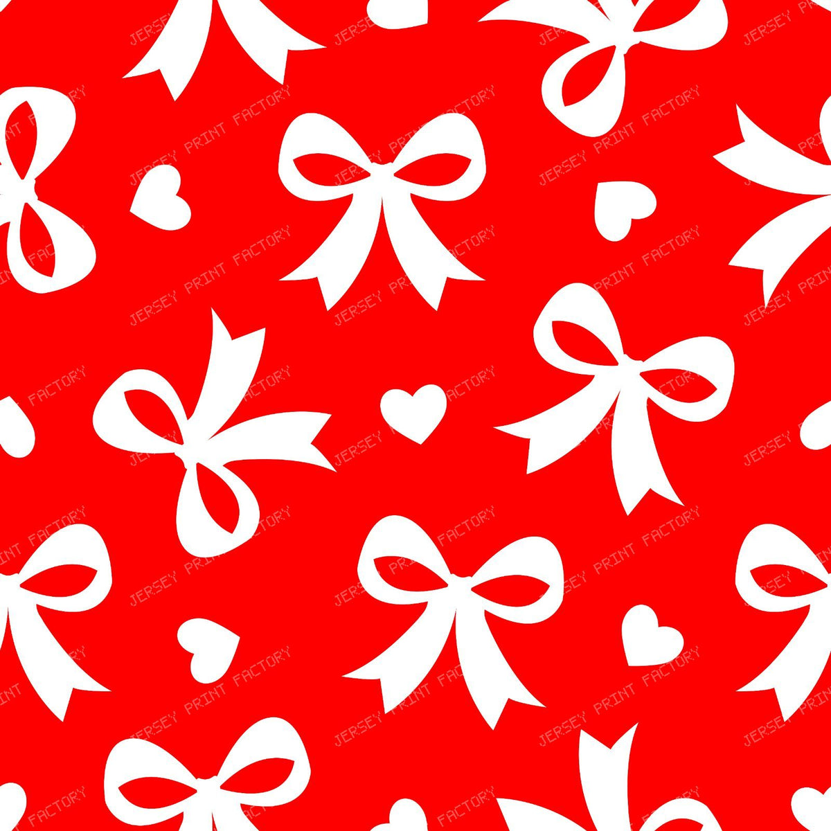 Bow Pattern, Coquette Bow, Ribbon, Cute Bow, White Bow, Hearts, Black — Red 2