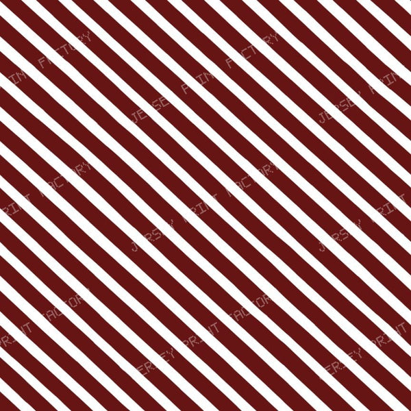 Diagonal Stripe Maroon White