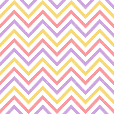 Pink Zigzag, Pink Chevron, Geometric Pattern, Retro Pattern — Colorful 4
