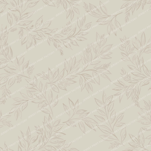 Alice   Linear Trailing Leaves - Soft Beige