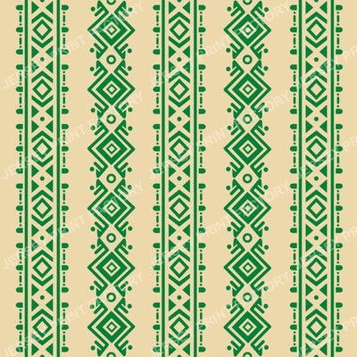 Geometric Tribal Stripes Pattern 09