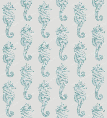 Tropical Seahorses, Seahorse Pattern
