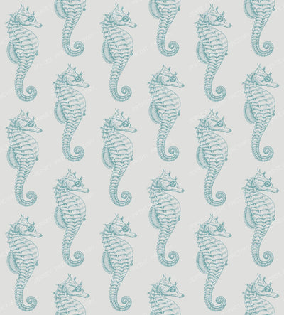 Tropical Seahorses, Seahorse Pattern
