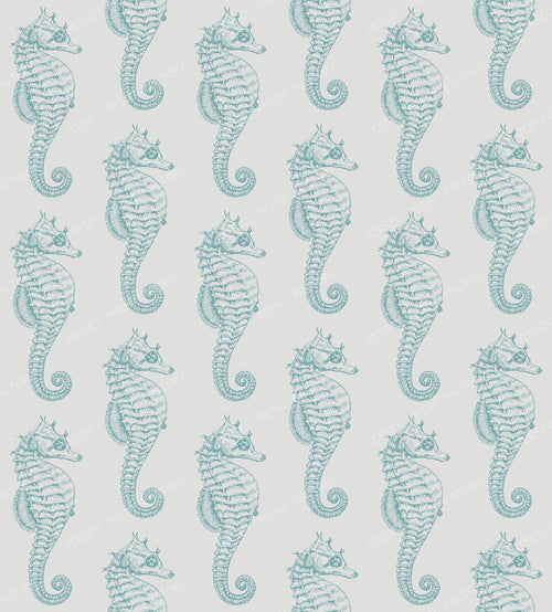 Tropical Seahorses, Seahorse Pattern