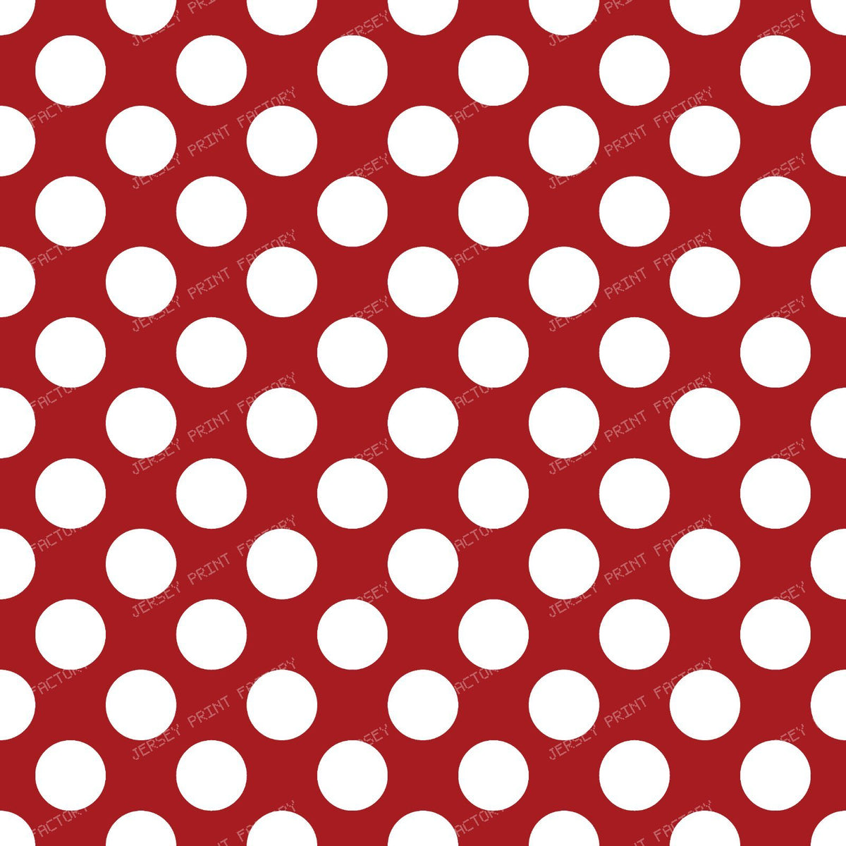 Polka Dots, Polka Dot Pattern, Black and White — Red