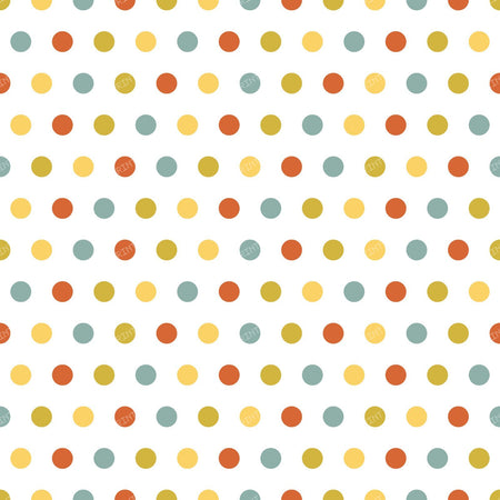 Colorful Polka Dots, Polka Dot Pattern, Dots, Dotted