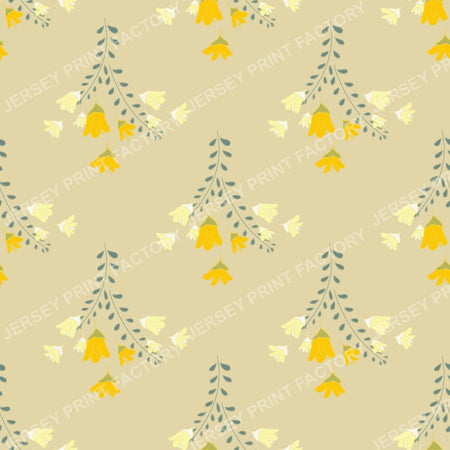 Dainty Yellow Wildflower Bouquets - Beige