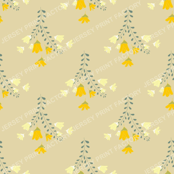 Dainty Yellow Wildflower Bouquets - Beige