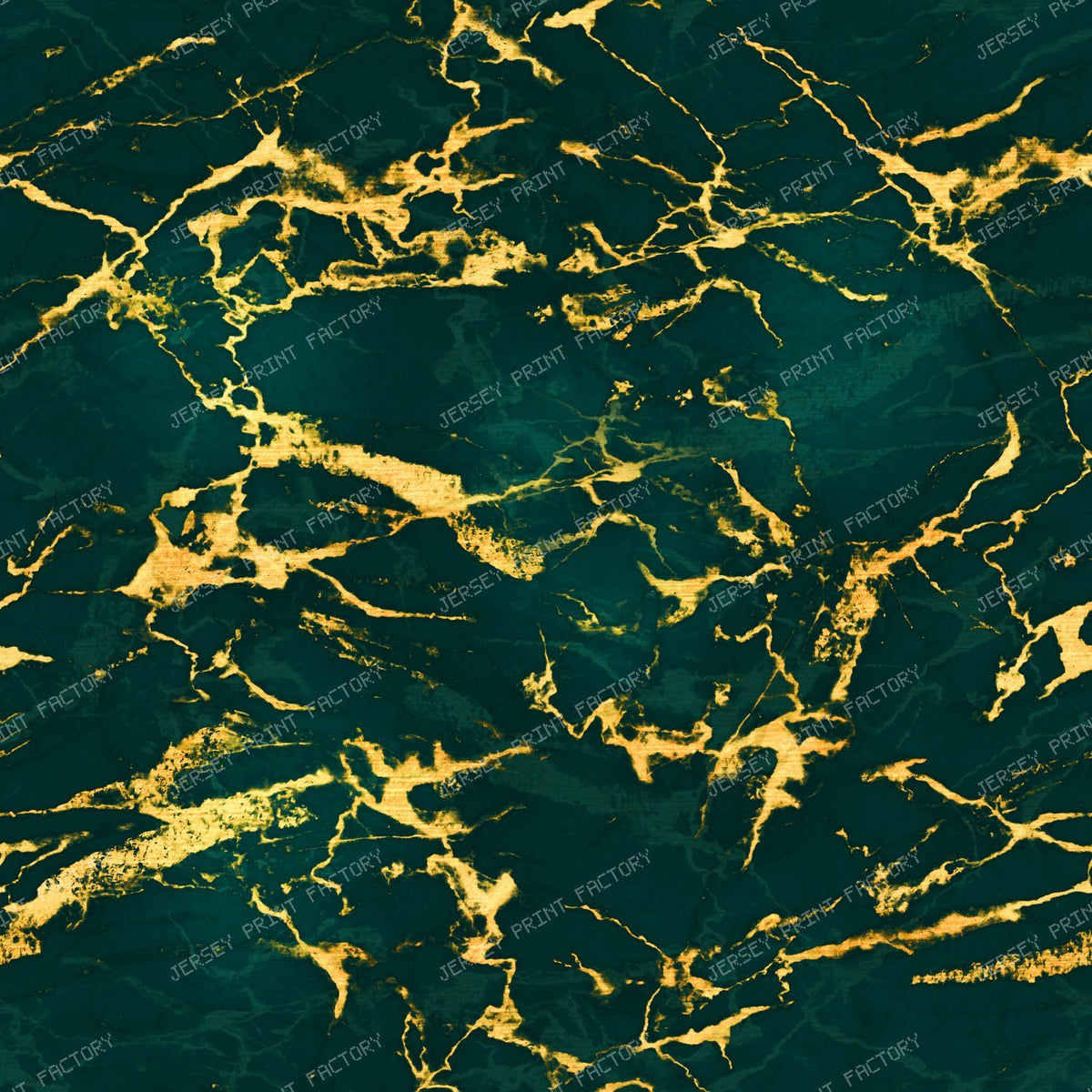 Luxury Emerald Green and Gold Marble Seamless Pattern