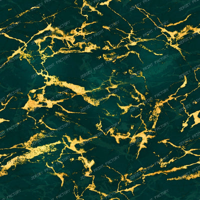 Luxury Emerald Green and Gold Marble Seamless Pattern