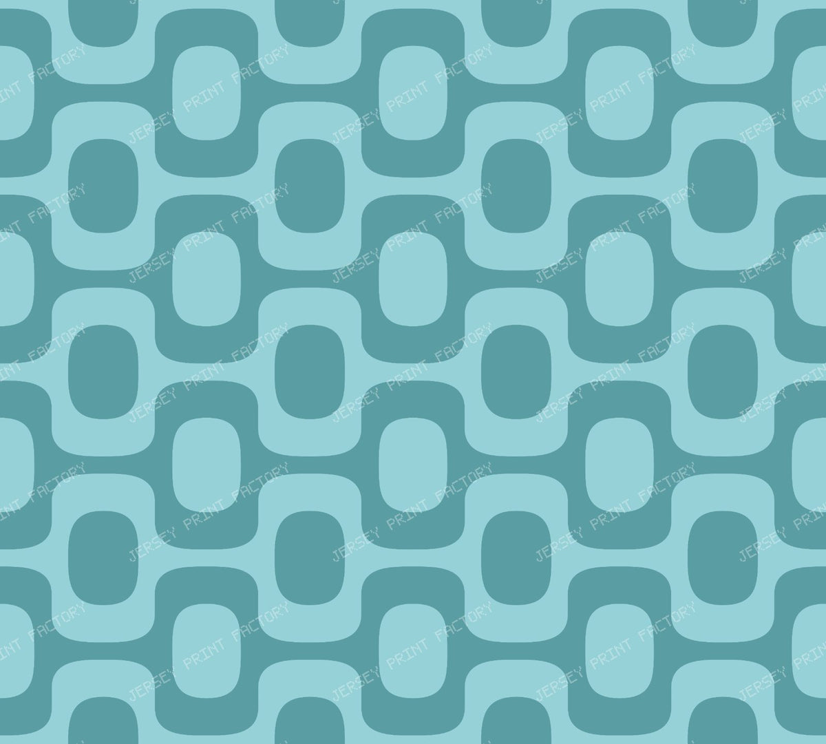 Black and White Ipanema Pattern, Ipanema Sidewalk, Beach Pattern — Blue 1